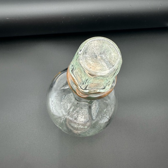 Vintage Belle of Lincoln Clear Glass Etched Jack Daniels Decanter - Picture 3 of 6